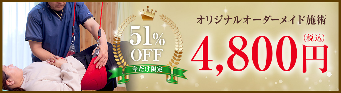 今だけ限定51%OFF！4800円